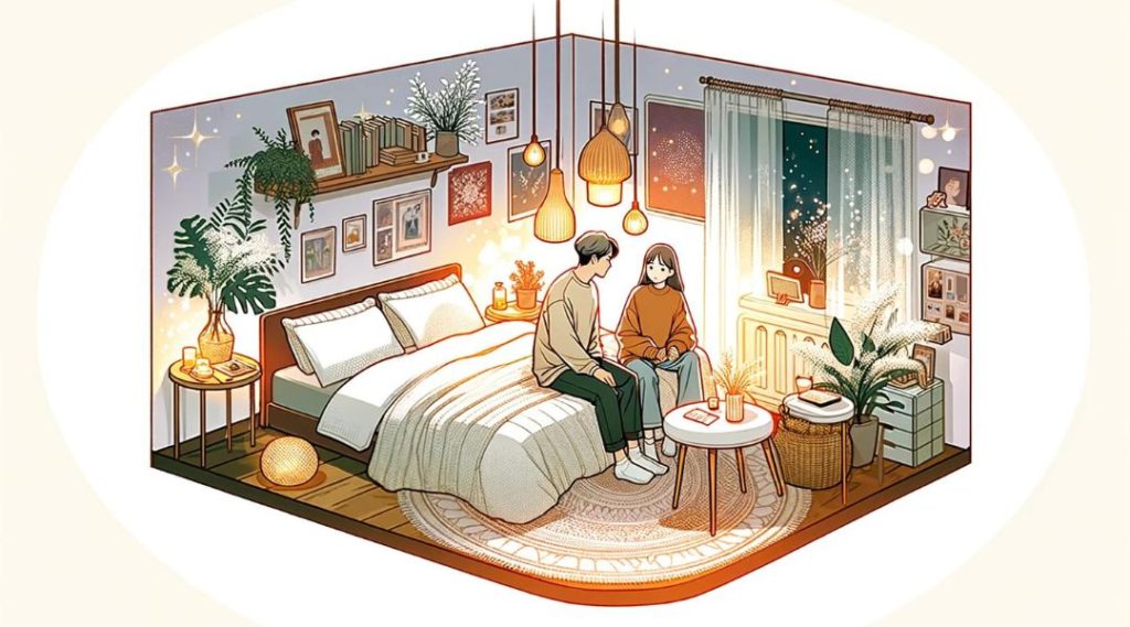 同棲で寝室を一緒にしたほうがいいカップルの特徴